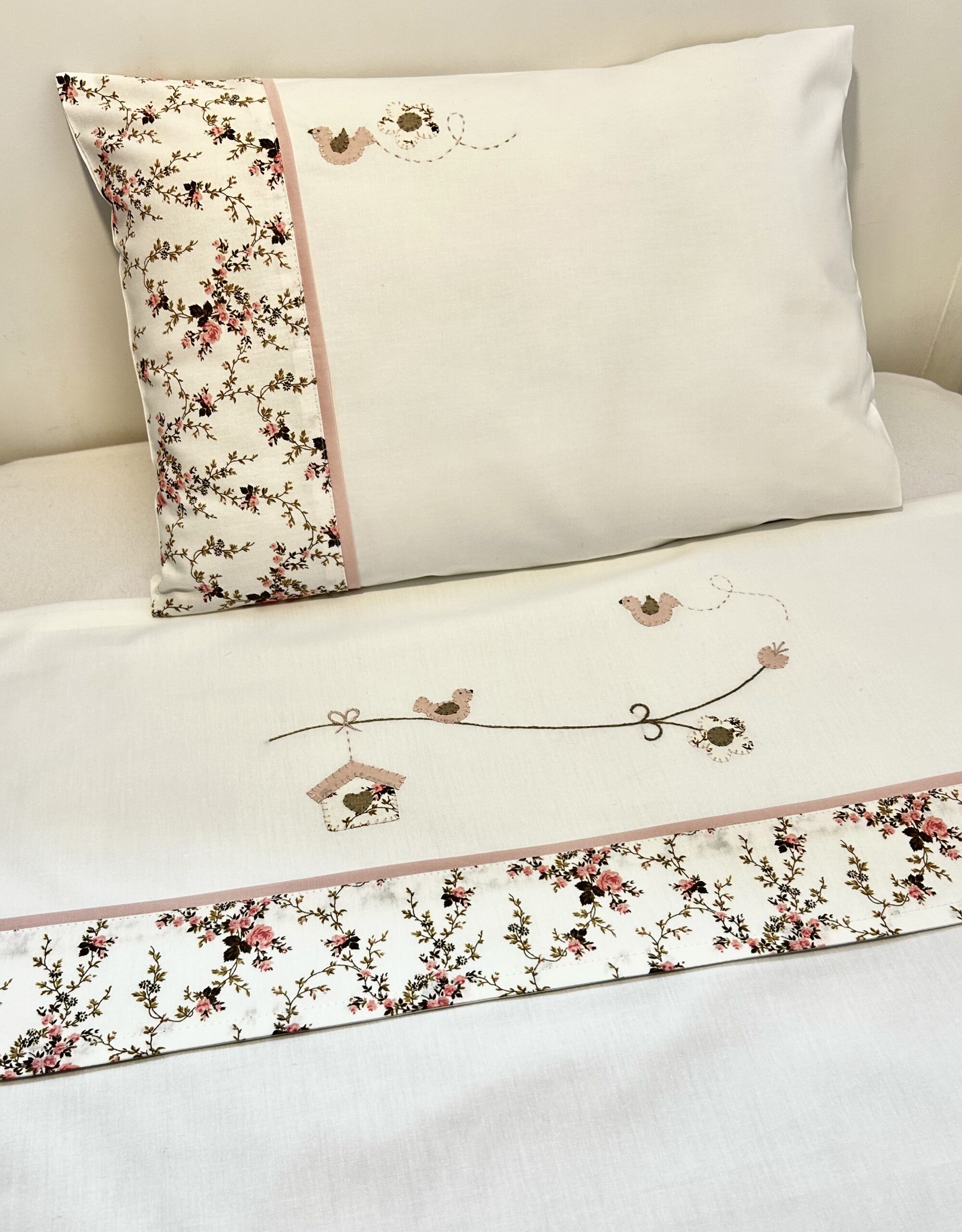 Lençol de Berço 3 peças Provençal