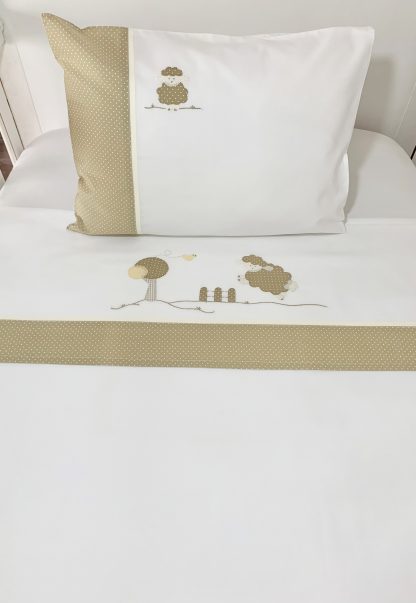 Conjunto de Lençol de Berço 3 peças Ovelhinha - Image 4