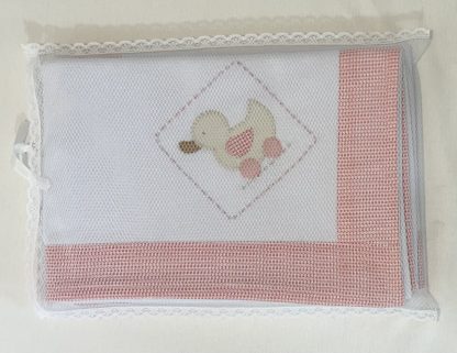 Manta de Malha Brinquedo Rosa - Image 4