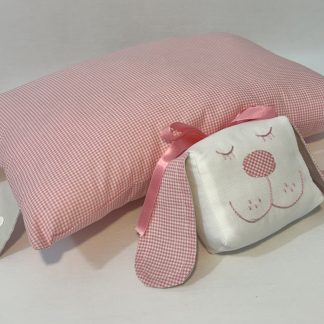 Cachorrinho Travesseiro Coleção Brinquedo Rosa