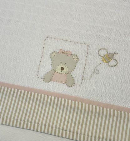 Fralda de Apoio Ursinha Rosa - Image 2
