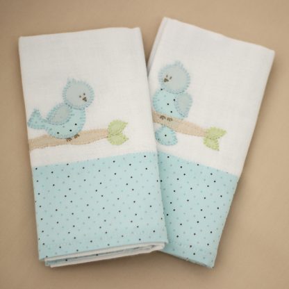 Fraldas de Ombro João de Barro Turquesa - Image 3