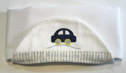 Toalha de Capuz forrada Carrinhos - Image 3