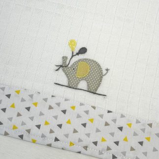 Fralda de Apoio Elefante Amarelo