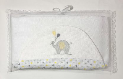 Toalha de Capuz forrada Elefante Amarelo - Image 6