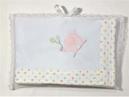 Manta de Malha Elefante Rosa - Image 5