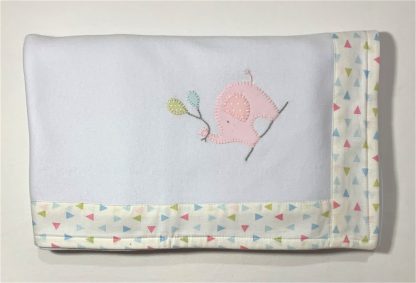 Manta de Malha Elefante Rosa - Image 4