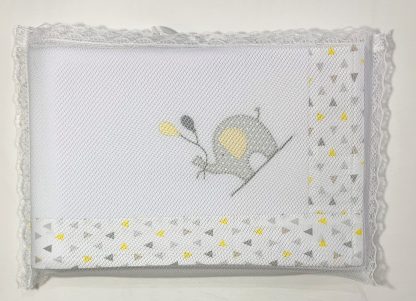 Manta de Malha Elefante Amarelo - Image 5