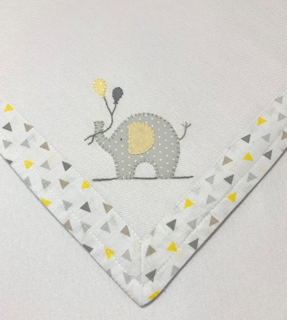 Cueiro de Flanela Elefante Amarelo - Image 2