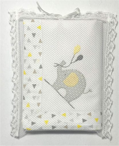Cueiro de Flanela Elefante Amarelo - Image 5