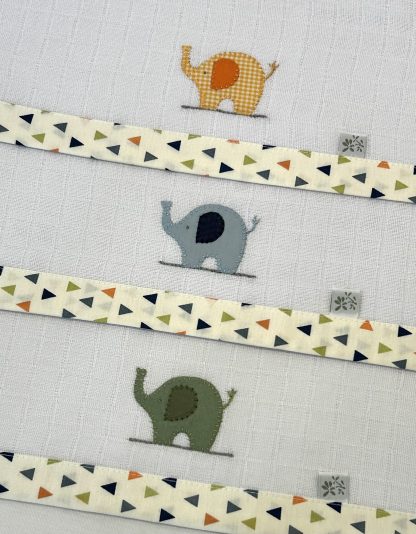 Fraldinhas de Boca Elefante Azul - Image 2