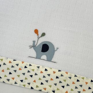 Fralda de Apoio Elefante Azul