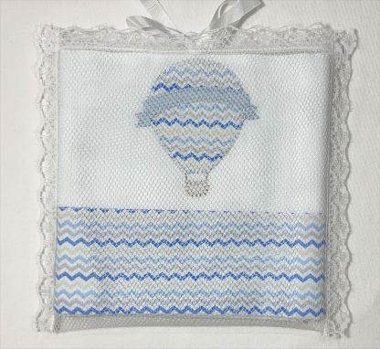 Fralda de Apoio Balão Cinza e Azul - Image 4