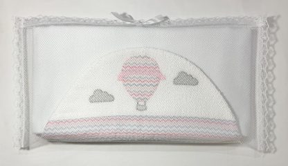 Toalha de Capuz forrada Balão Rosa - Image 6
