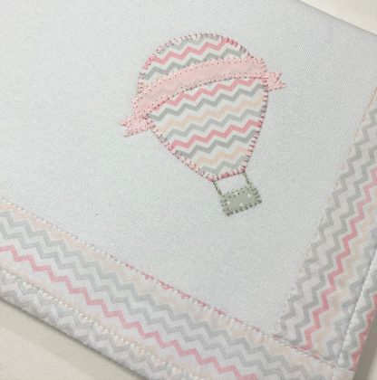 Manta de Malha Balão Rosa - Image 2