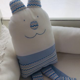 Soninho Balões Azul e Cinza