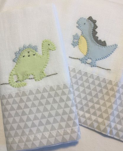 Fralda de Ombro 2 peças Dino
