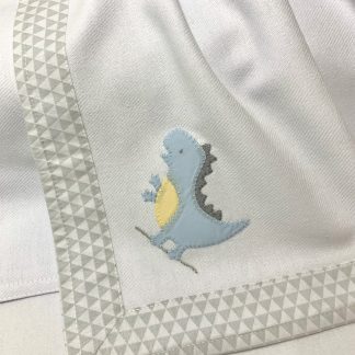 Cueiro de Flanela Dino