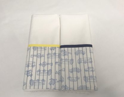 Fronhas com barras Meios de Transporte estampados - Image 3