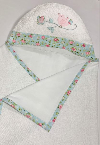 Toalha de Capuz forrada Beija-Flor - Image 3
