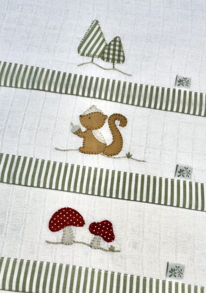 Kit de Fraldinhas de Boca 3 peças Bosque - Image 2
