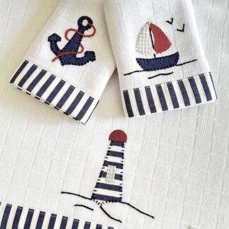 Kit de Fraldinhas de Boca Náutico