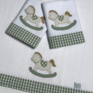 Kit de Fraldinhas de Boca Cavalinho